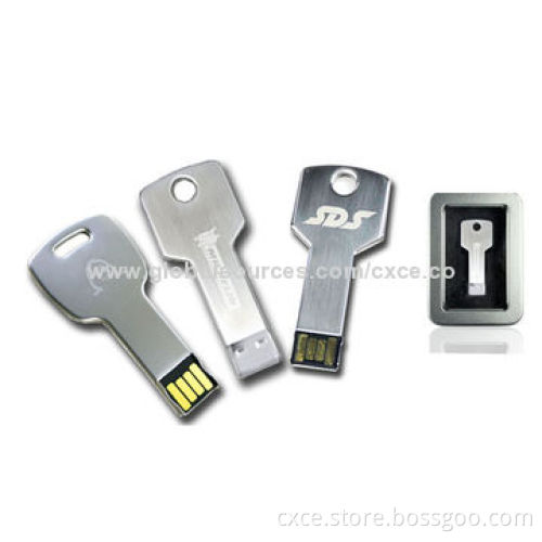 USB Memory Stick, 2GB/4GB/8GB/16GB/32GB/64GB, High-speed, Metal Key Style